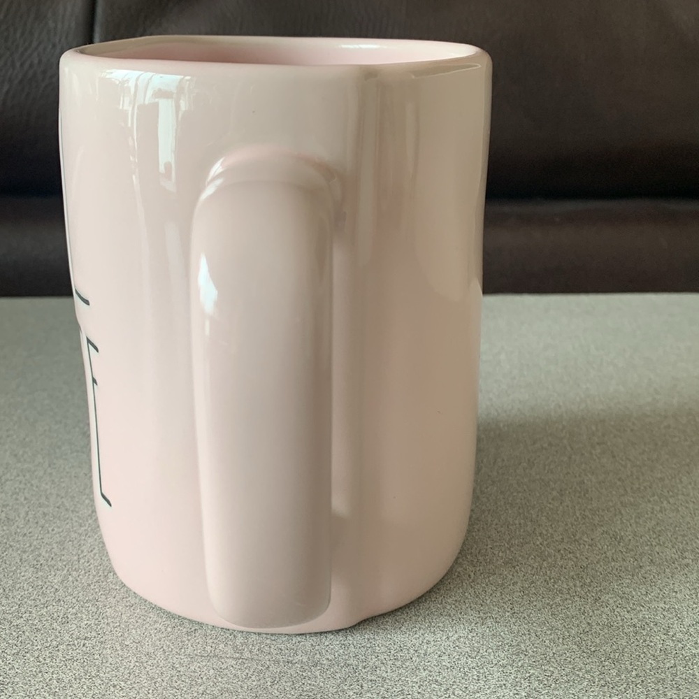 Rae Dunn SOUL MATE Blush Pink Glossy mug Artisan Collection by Magenta GUC - Picture 2 of 7